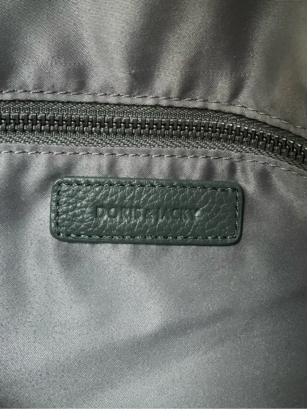Doris & Jacky Lightweight Tote Bag in Sage Green